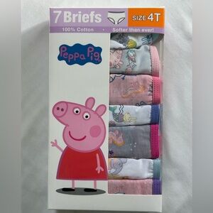 Peppa Pig Kids Briefs Set - Multicolor size 4T